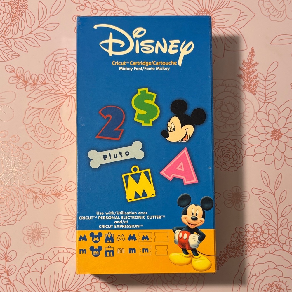 Cricut Cartridge Disney Mickey Font